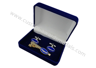 Promotional Brass Or Copper Or Zinc Alloy Air Force One Cufflink With Soft Enamel, Gold Plating