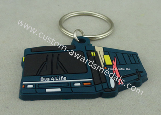 Custom Soft PVC Keychain , Promotional 2D Custom Rubber Keychains