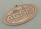 Athletic International Schools Die Cast Medals , Antique Copper Plating 3.5 Inch Medal